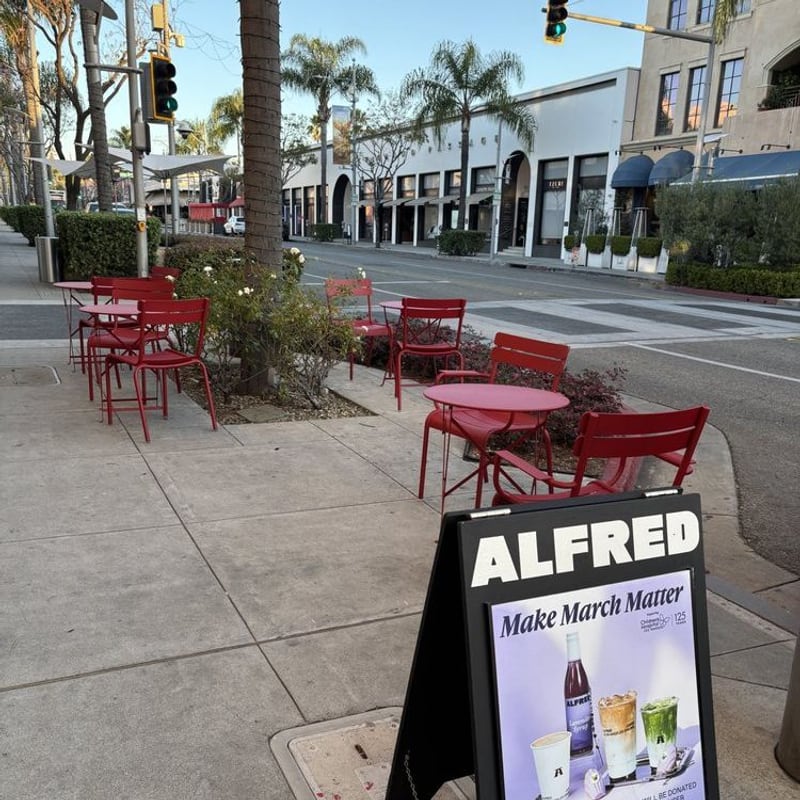 Matcha from Alfred Coffee