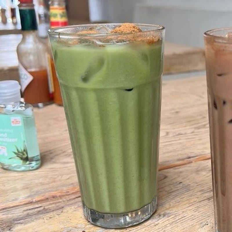 Matcha Horchata Latte
