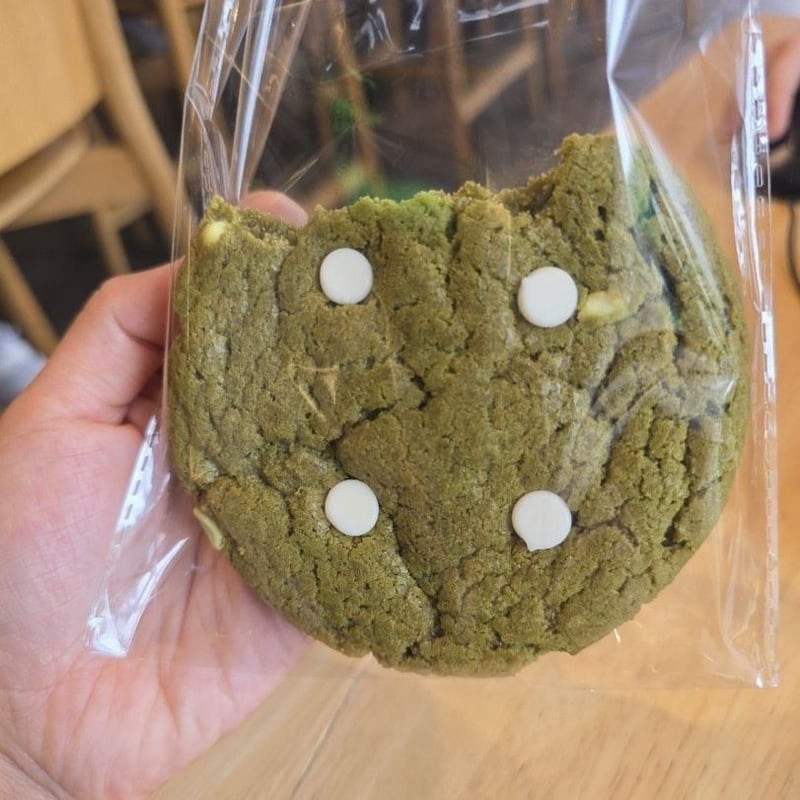 Matcha White Choco Cookie