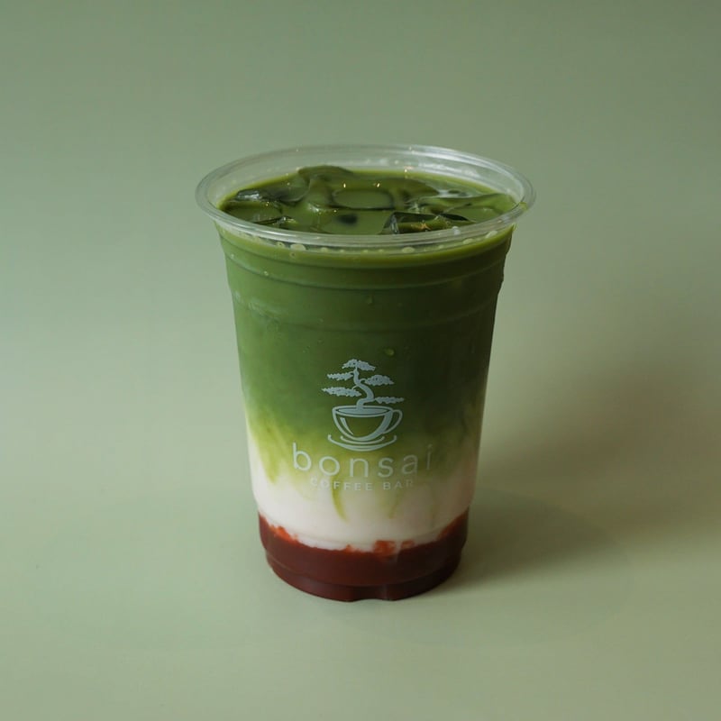 Strawberry Matcha Latte