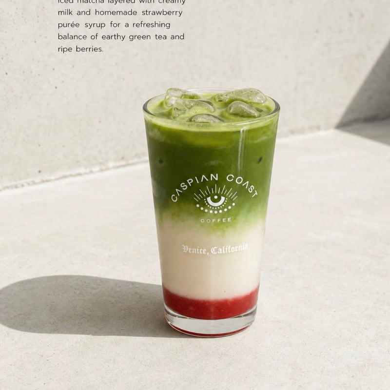 Nicole's Strawberry Matcha