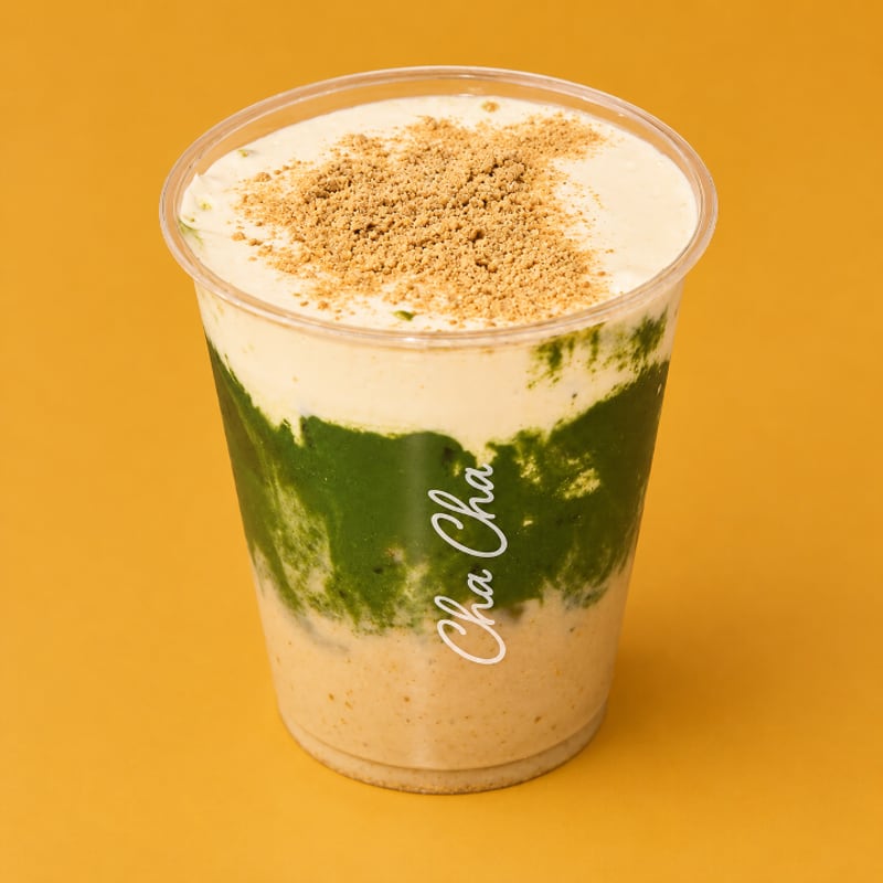 Iced Pumpkin Cloud Matcha Latte