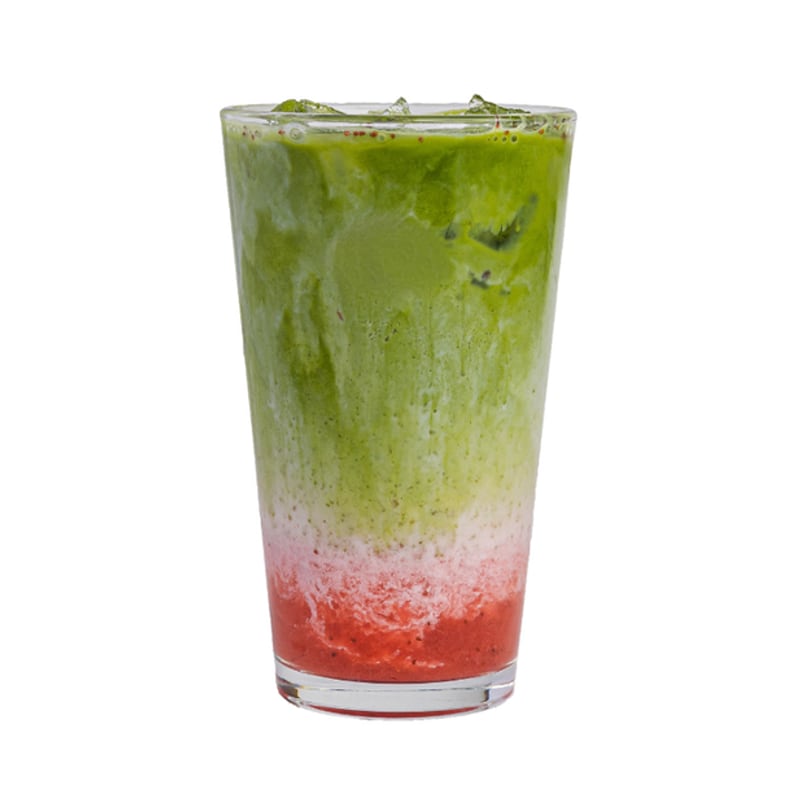 Strawberry Matcha Latte