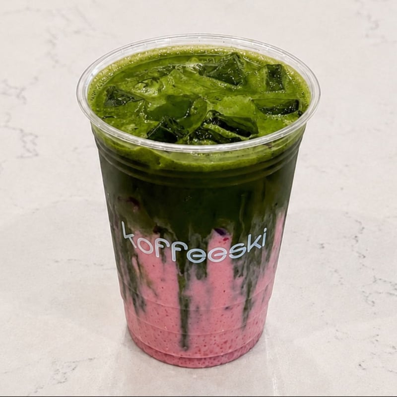 Strawberry Matcha Latte