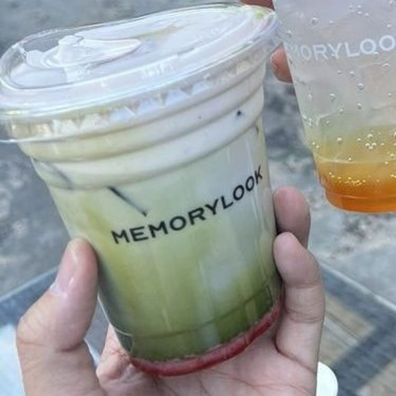 Strawberry Matcha Latte