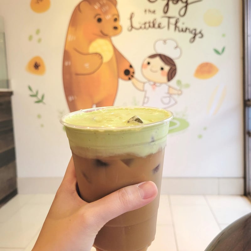 Matcha from Okayama Kobo Bakery & Cafe