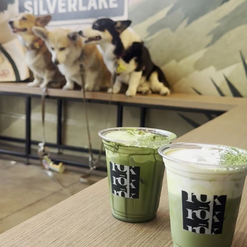 Matcha from rok coffee and tea