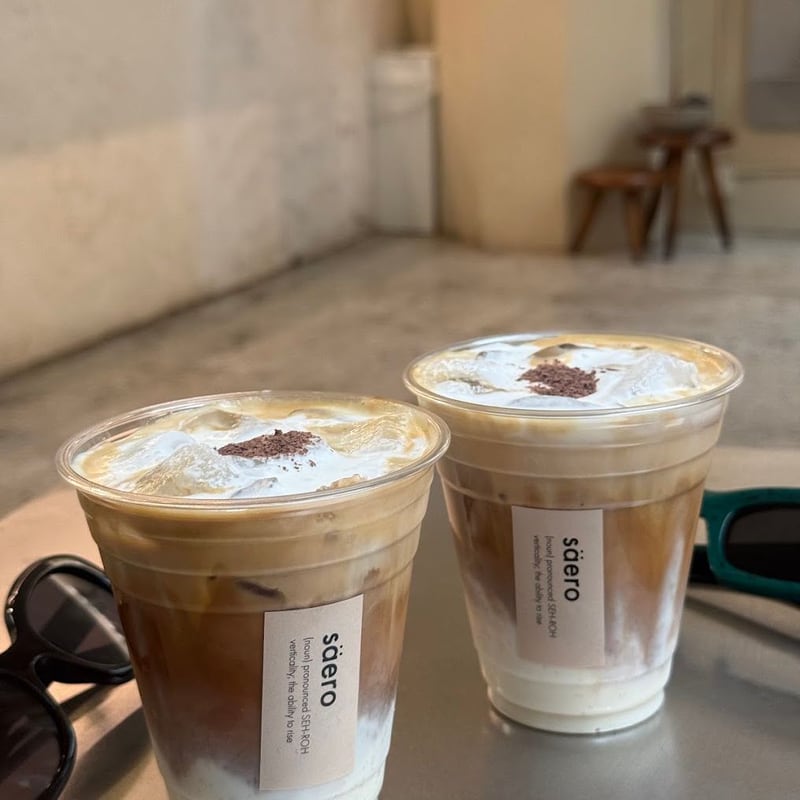 Matcha from saero coffee