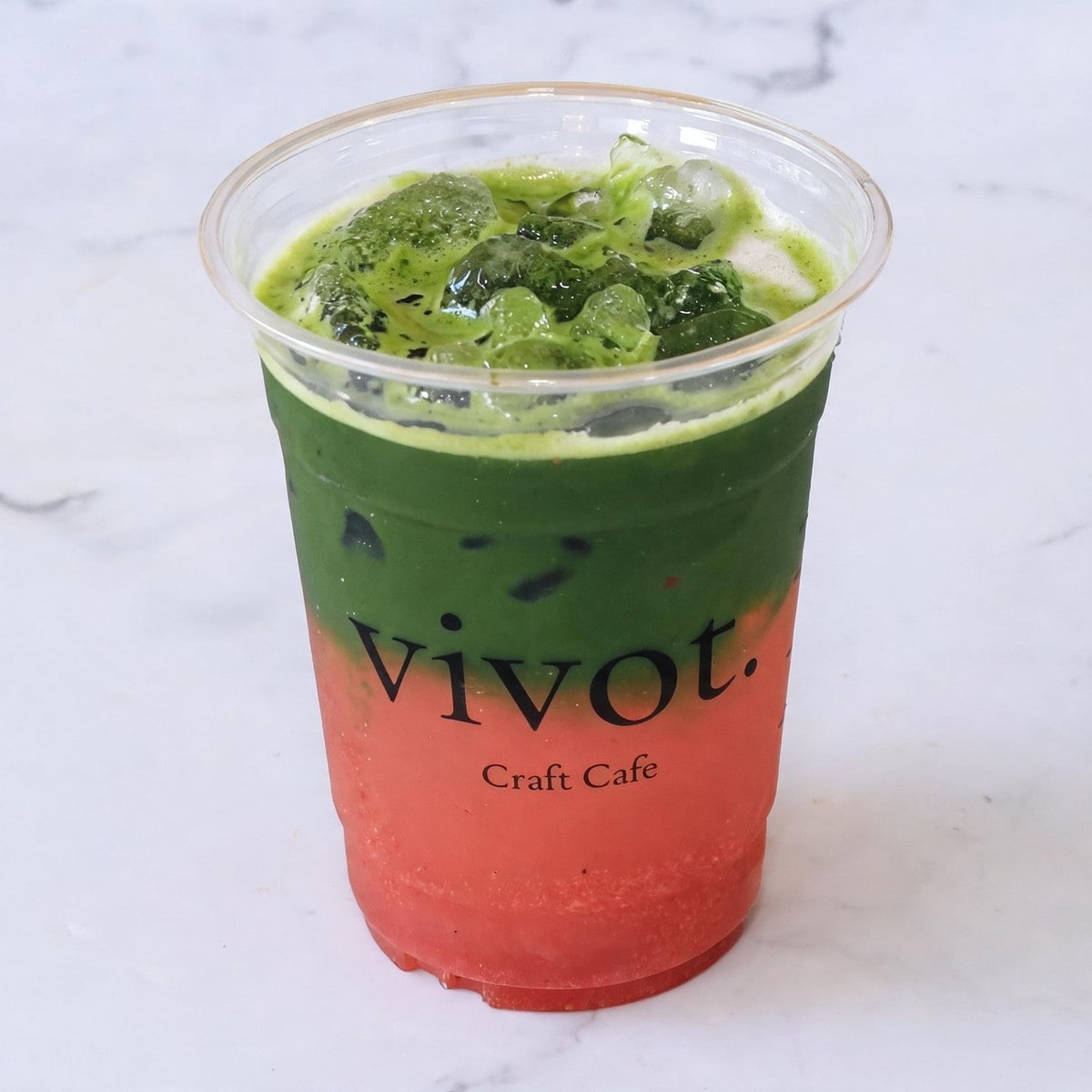 Matcha Fruit Lemonade
